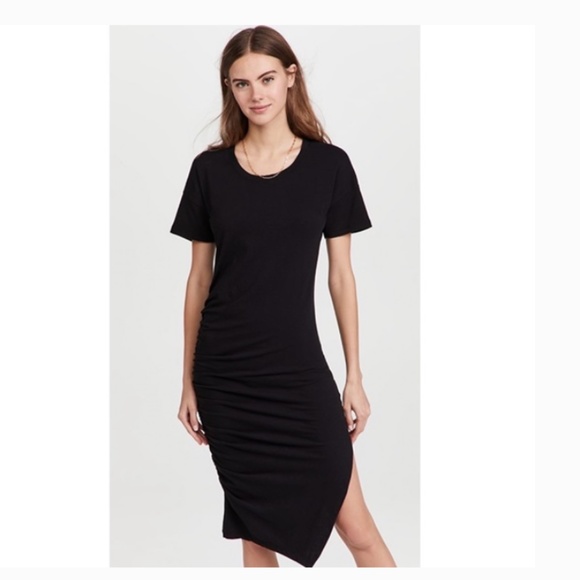 NWT Anthropologie Sundry black midi dress Medium - Picture 3 of 15